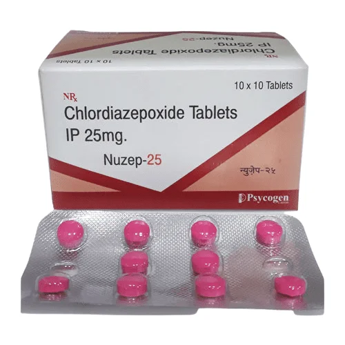 Chlordiazepoxid 25 mg